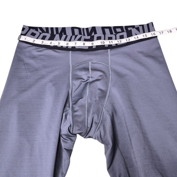 Nike Men's Pro Hyperwarm Training Tights Cool Grey | XXL - Picture 5 of 7